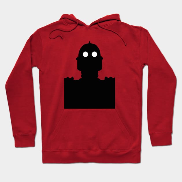 Minimalist Iron Giant Hoodie by PWCreate